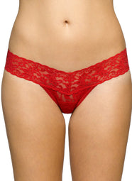 Hanky Panky Low Rise Thong in Red
