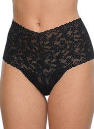 Hanky Panky Retro Thong in Black