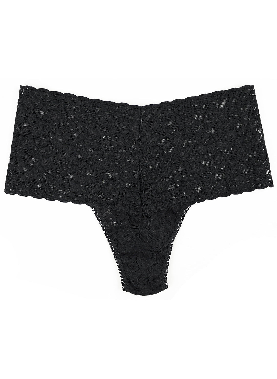 Hanky Panky Retro Thong in Black