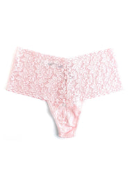 Hanky Panky Retro Thong in Bliss Pink