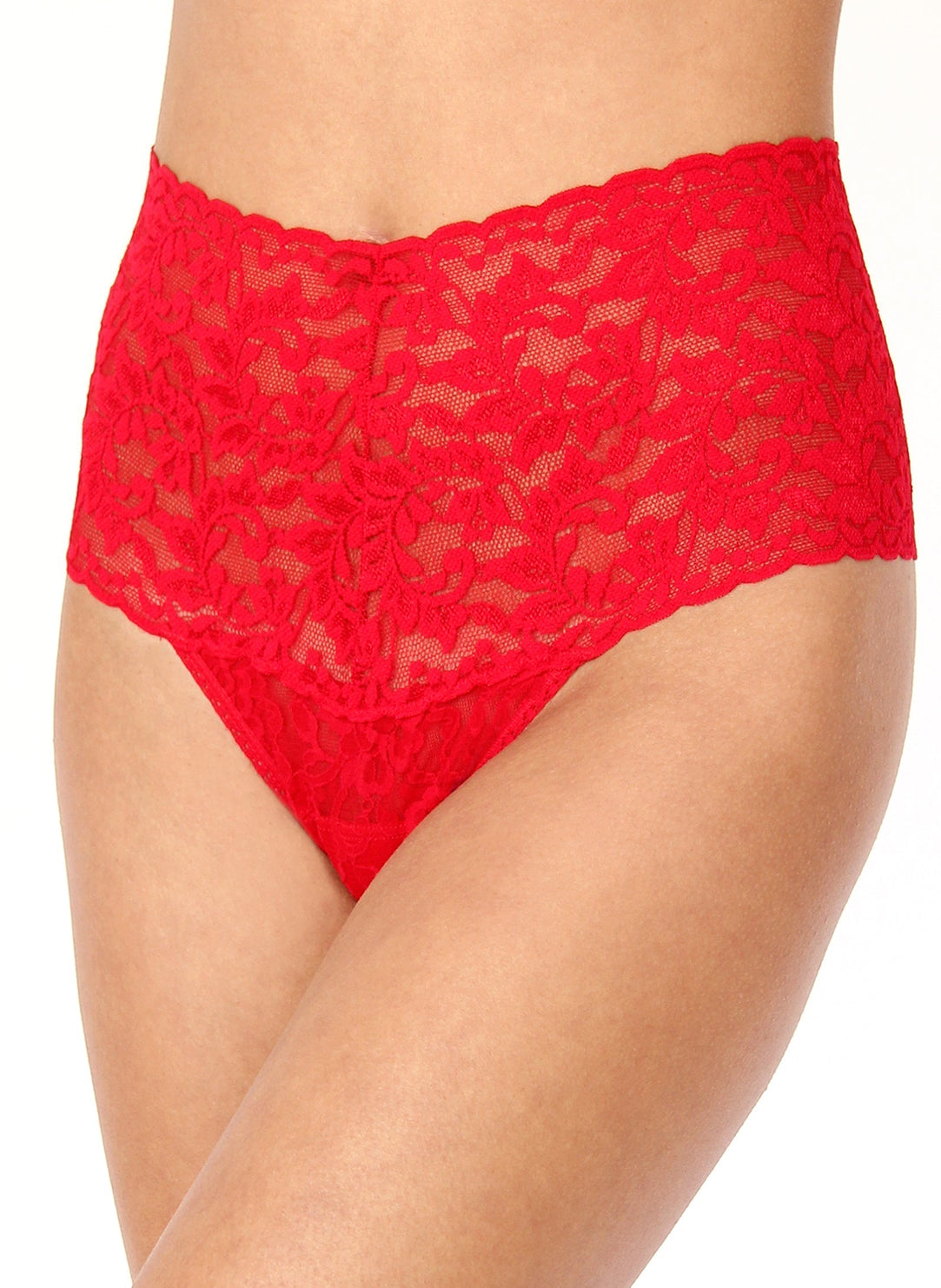Hanky Panky Retro Thong in Red