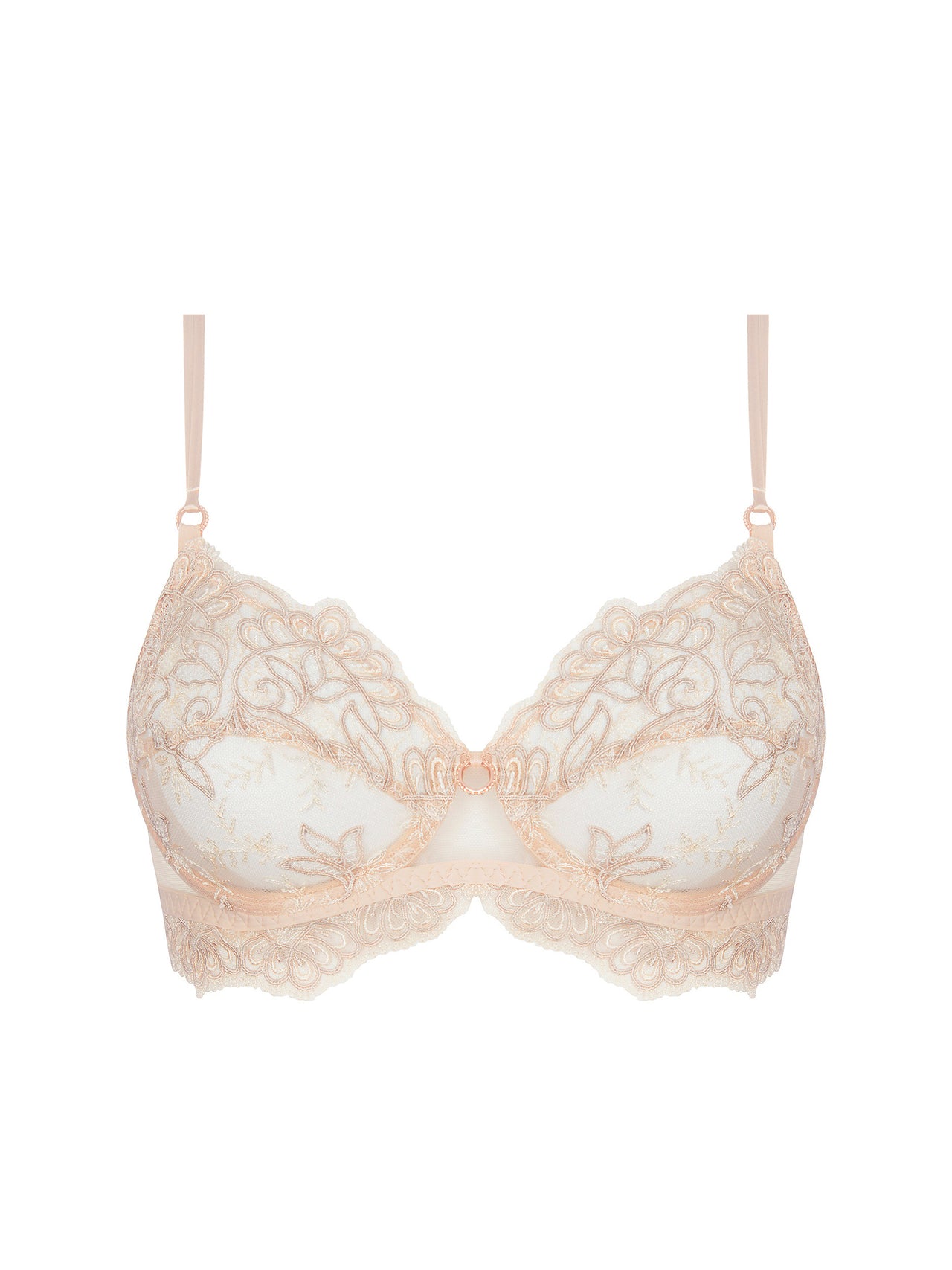Elegance Artist Beige Aura Full Cup Bra