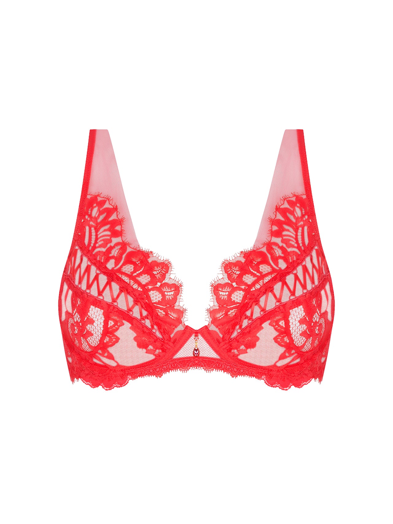 Desirs De Venise Grenat Triangle Bra