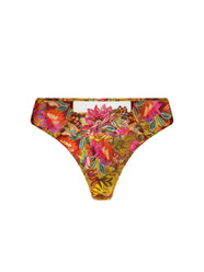 Danse Des Fleurs Fushia Vert Thong