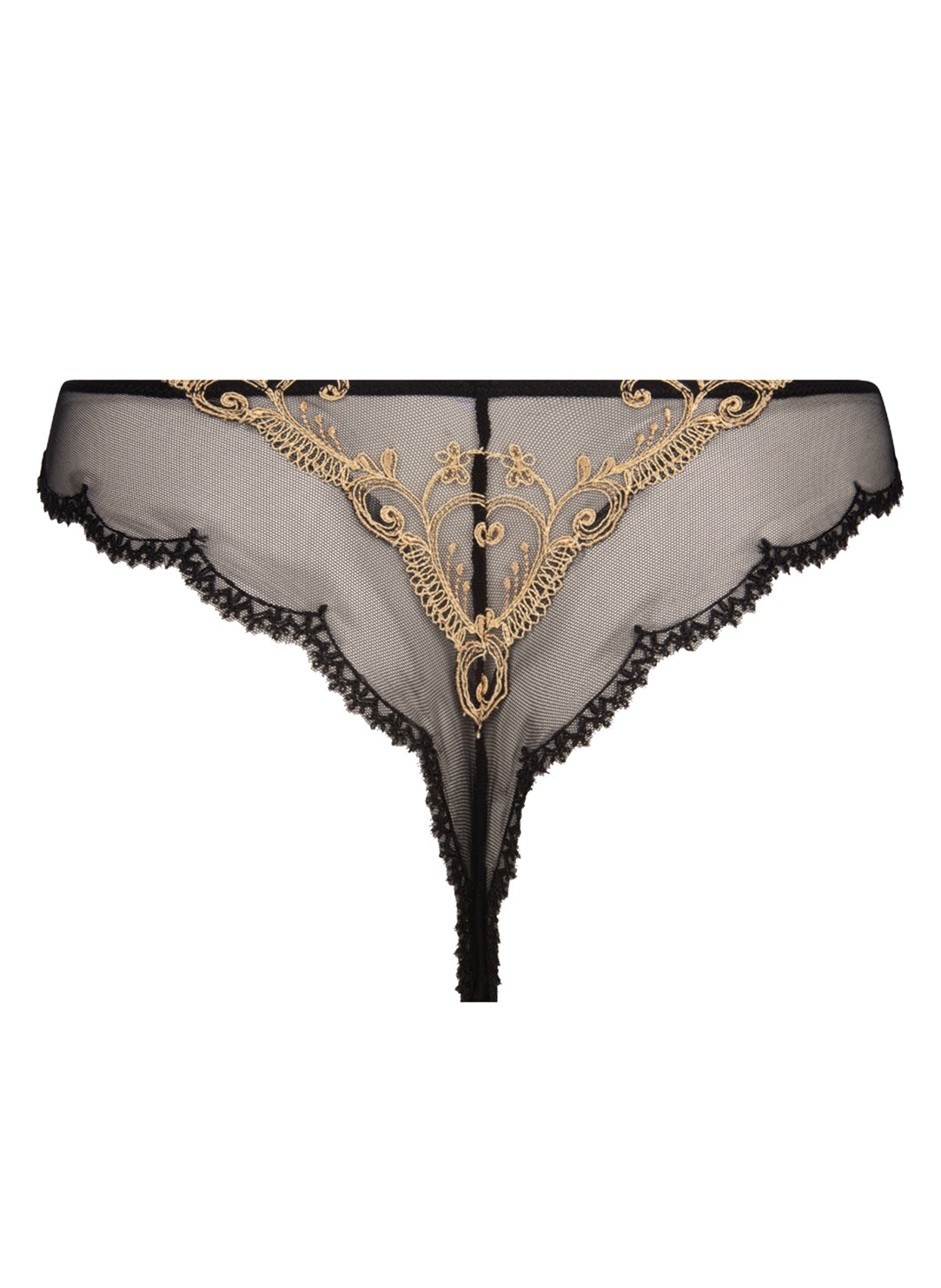 Lise Charmle Deesse en Glam Thong in Black