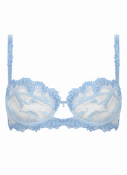Lise Charmel Dressing Floral Demi Bra in Ciel