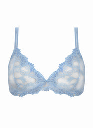 Lise Charmel Dressing Floral Non Wire Bra in Ciel
