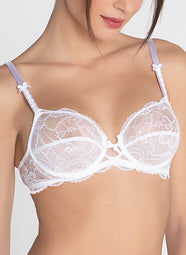 Lise Charmel Feerie Couture Full Cup Bra in White