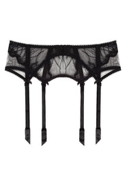 Lise Charmel Nuits Chics Suspender Belt in Black