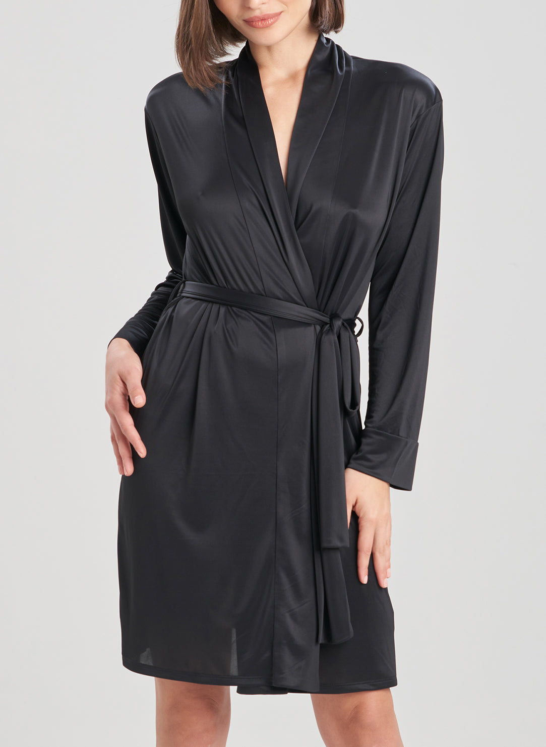 Natori Aphrodite Wrap in Black