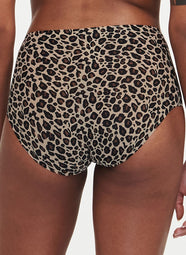 SoftStretch Leopard Brief