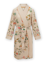 Nisha Sand Short Kimono Robe