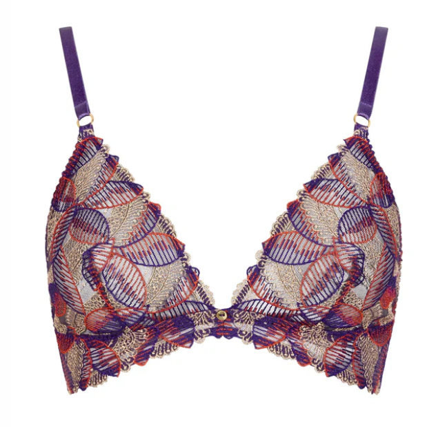 Life Celebration Vivid Purple Non Wire Triangle Bra