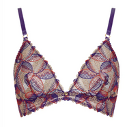 Life Celebration Vivid Purple Non Wire Triangle Bra