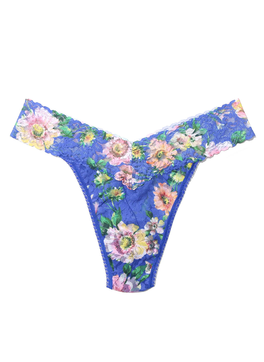 Signature Lace Happy Place Printed Original Rise Thong