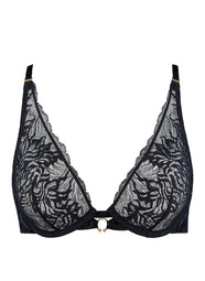 The Night Before Blackbird Triangle Plunge Bra