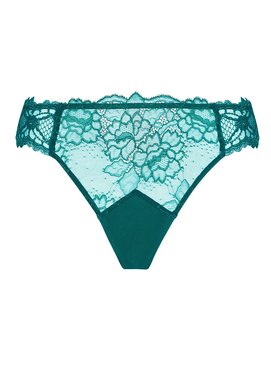 Sublime En Dentelle Vert Princess Italian Bikini