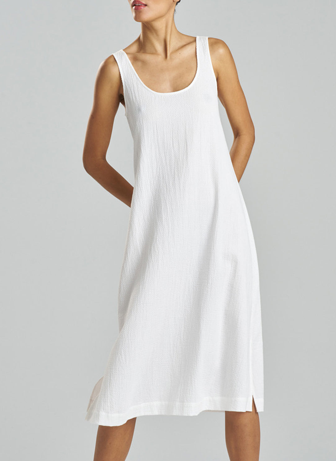 Onsen White Tank Gown