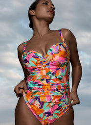 Varadeo Bright Tropics Full Cup Swimsuit Control