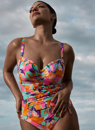 Varadeo Bright Tropics Full Cup Swimsuit Control