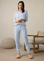 Cozy Ice Melt Banded Joggers