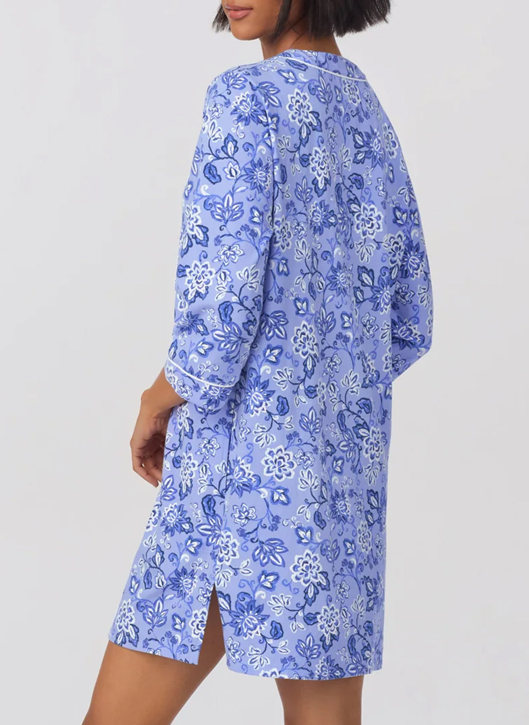Blue Desert Flowers Blue Sleepshirt