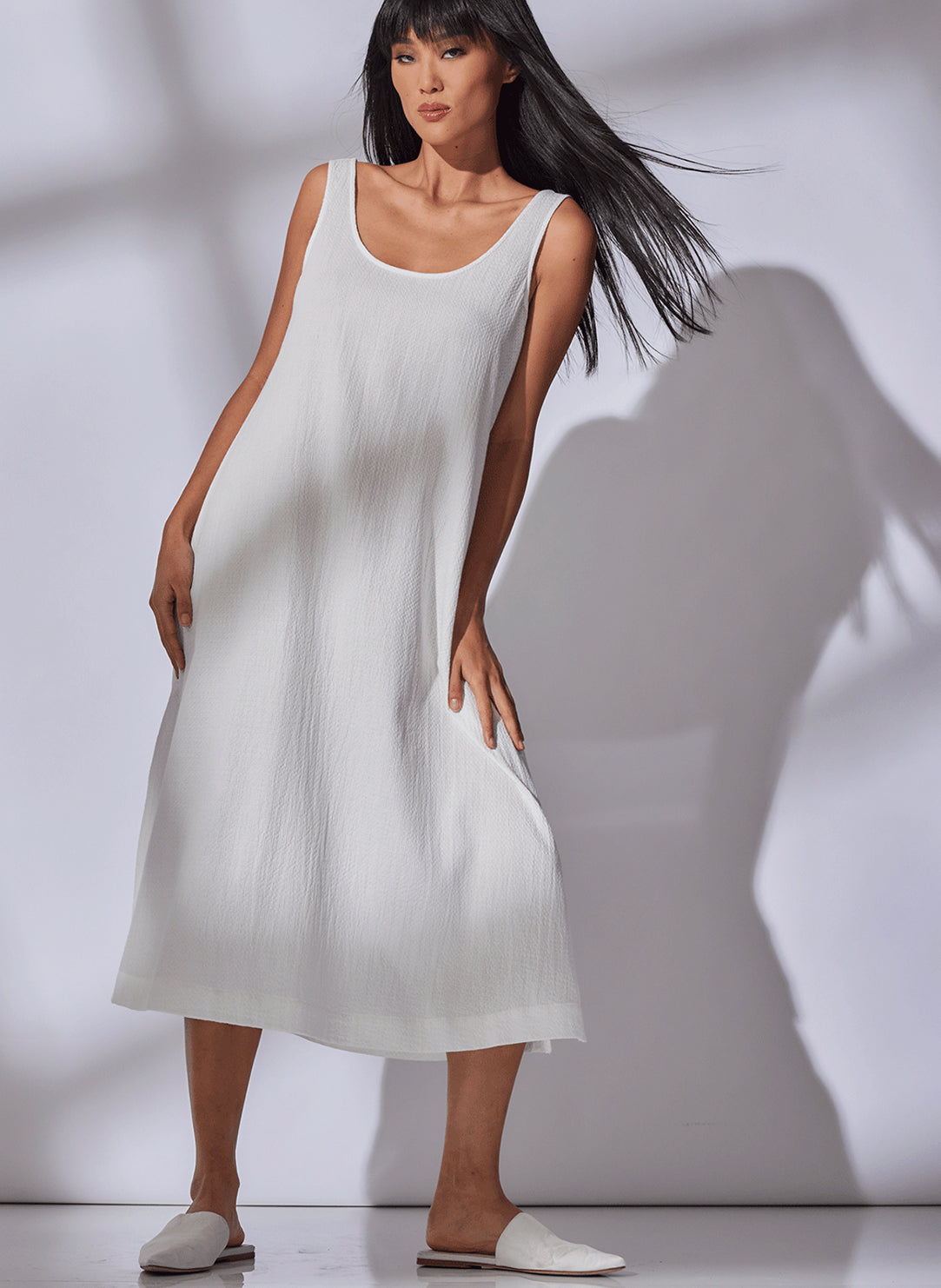 Onsen White Tank Gown