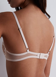 Into The Groove Sandstone Triangle Plunge Bra