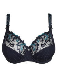 Deauville Velvet Blue Full Cup Bra