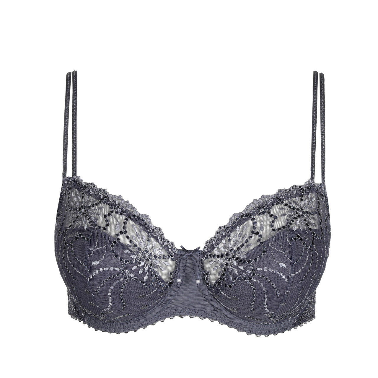 Jane Blue Shadow Half Padded Balcony Bra
