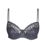 Jane Blue Shadow Half Padded Balcony Bra