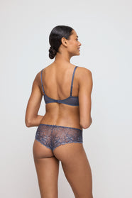 Jane Blue Shadow Balcony Bra Horizontal Seam