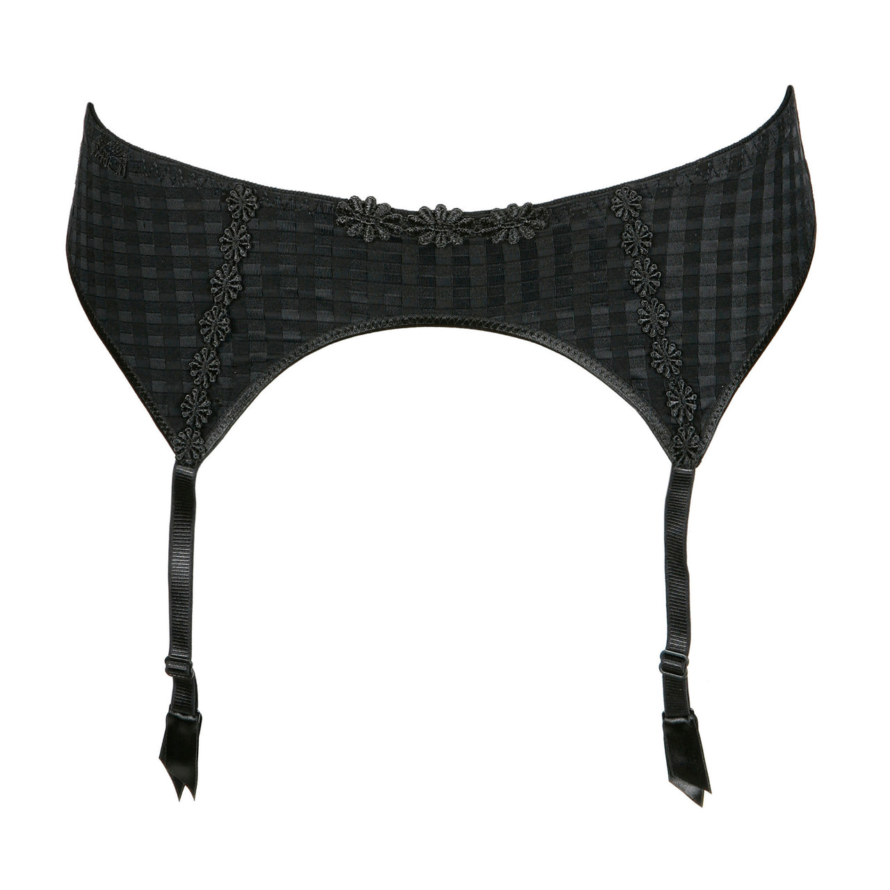 Avero Black Garter Belt