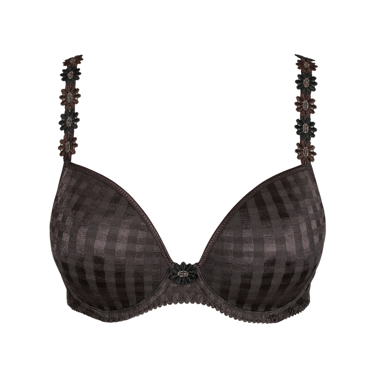 Avero Sweet Chocolate Padded Plunge Bra