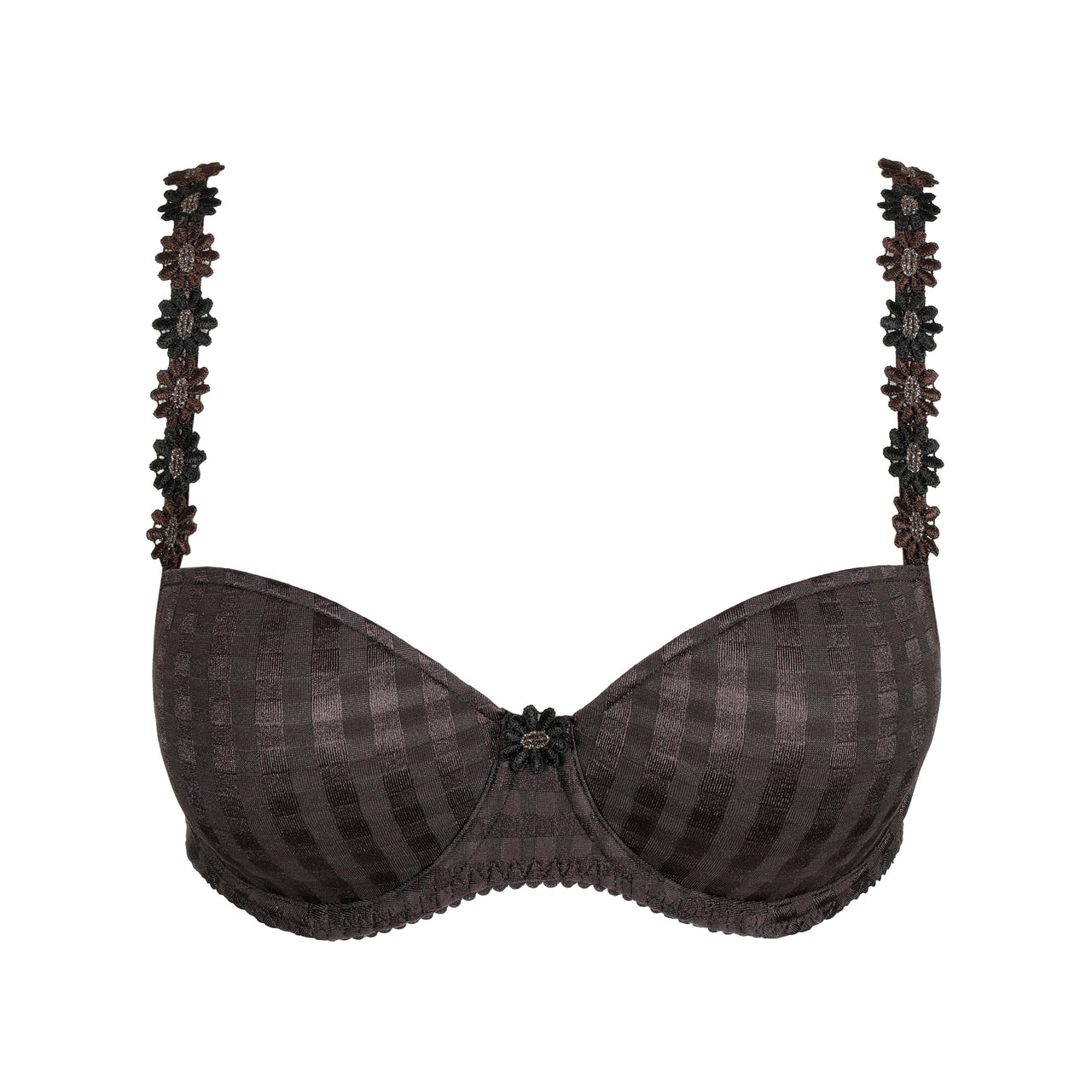 Avero Sweet Chocolate Padded Balcony Bra