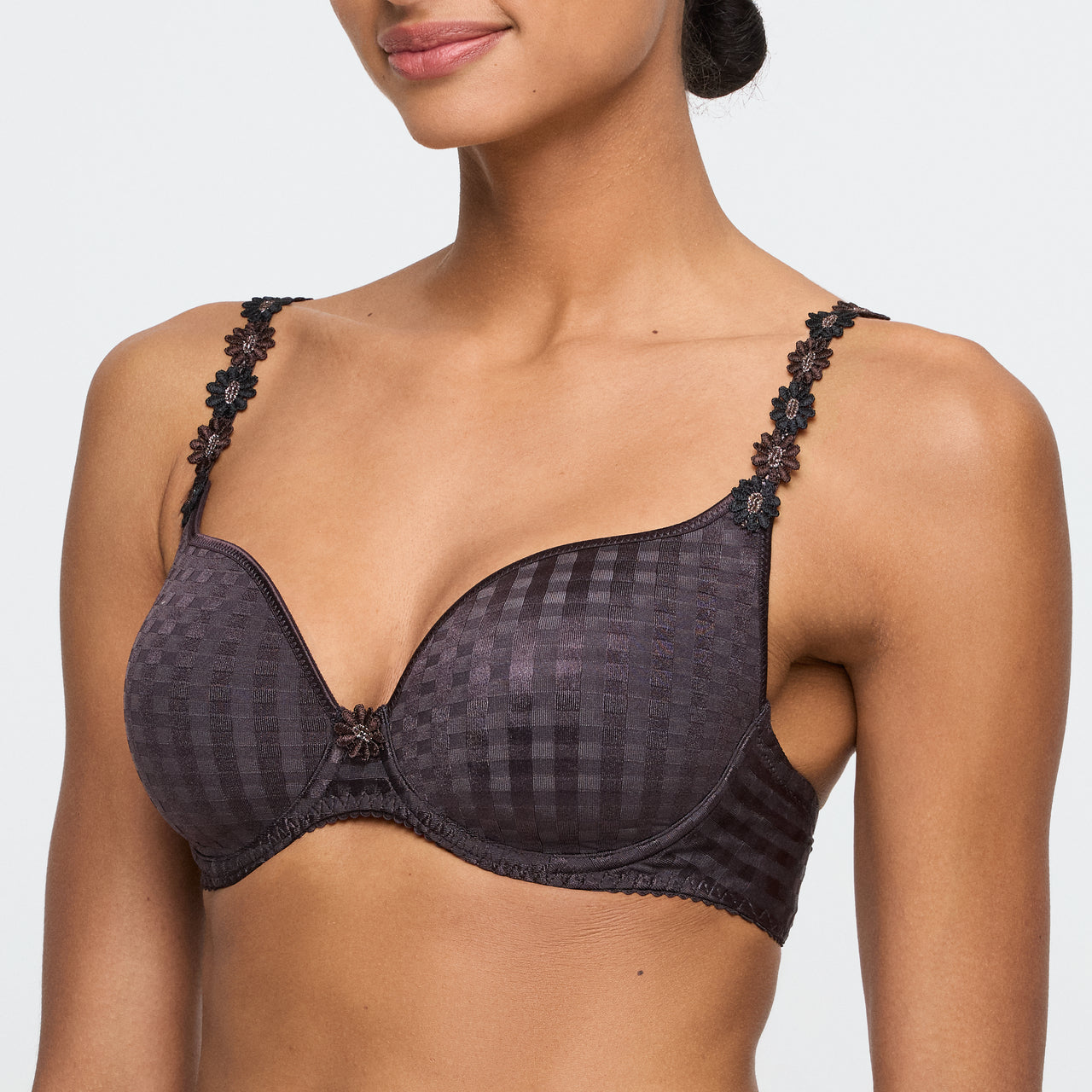 Avero Sweet Chocolate Padded Bra Heartshape