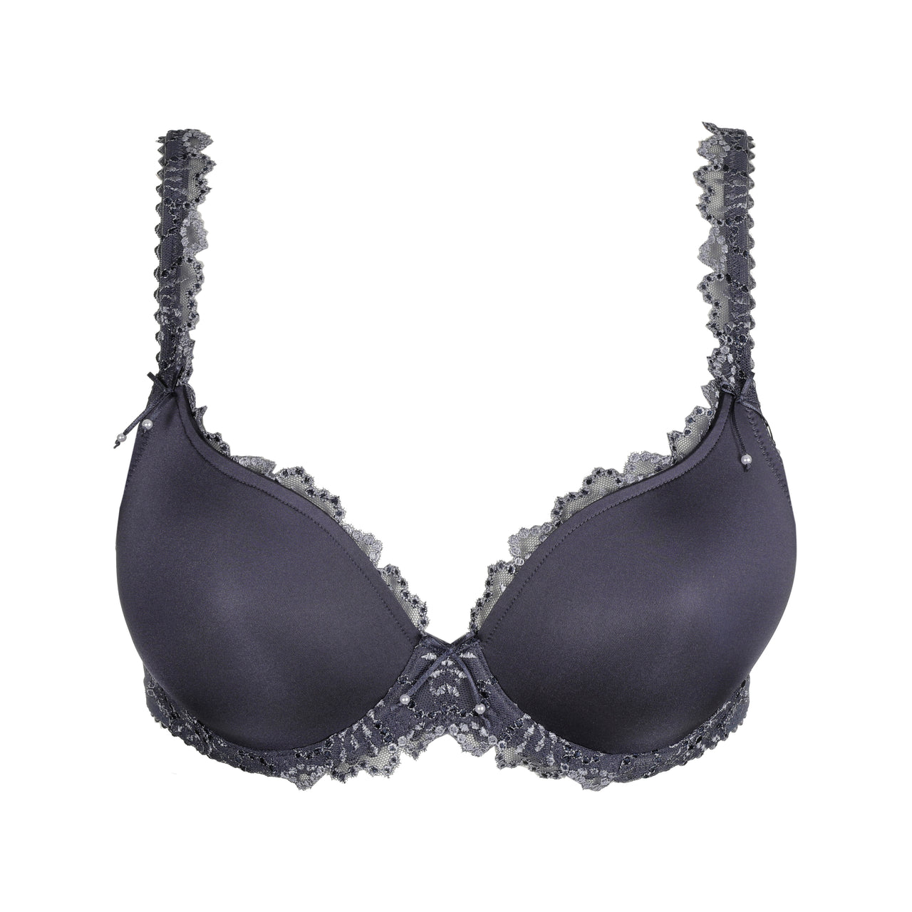 Jane Blue Shadow Padded Bra Heartshape