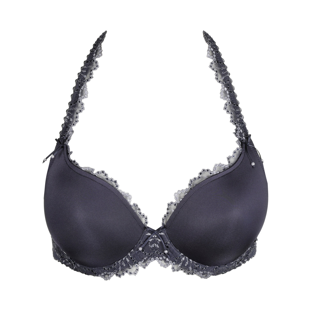 Jane Blue Shadow Padded Bra Heartshape