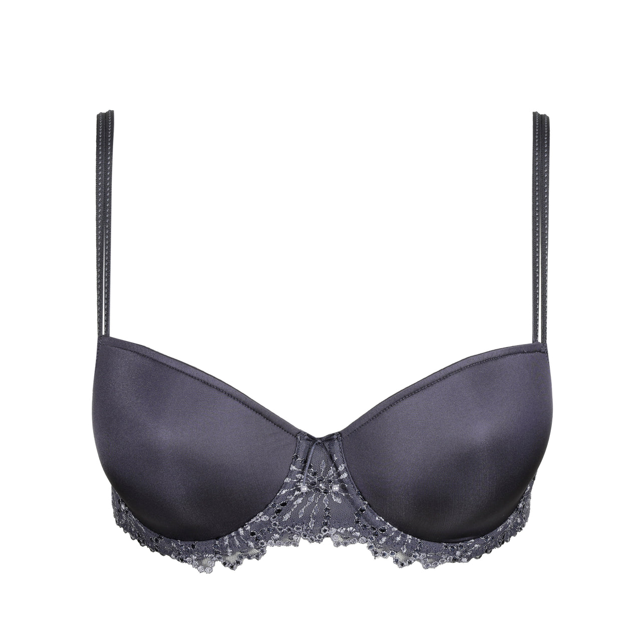 Jane Blue Shadow Padded Balcony Bra