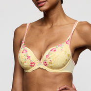 Lizelot French Vanilla Padded Bra Heartshape