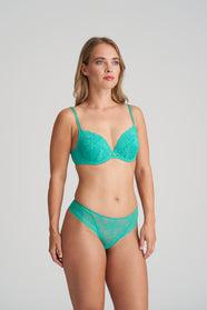 Melipha Vivid Green Padded Bra Heartshape