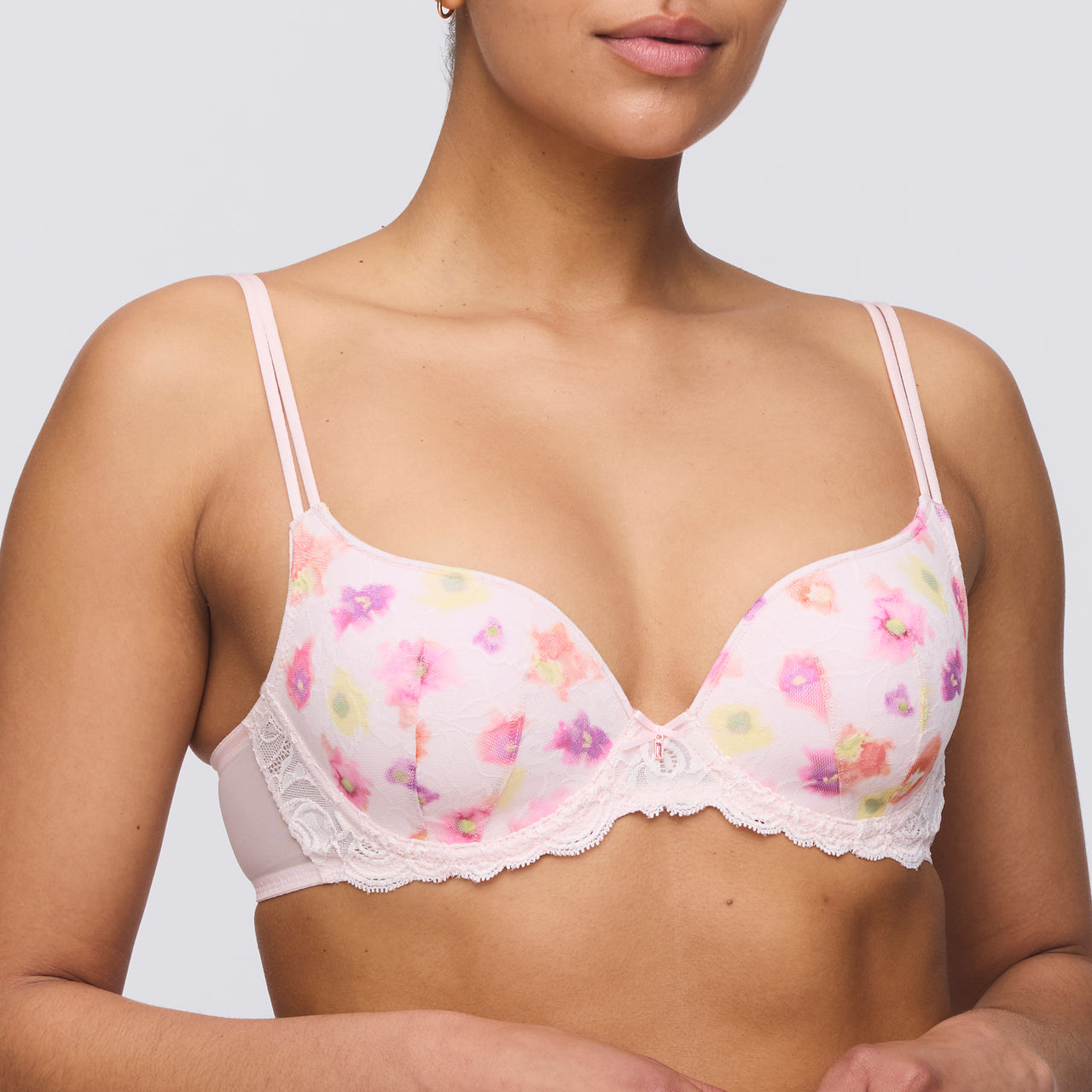 Selyna Gardenia Rose Padded Bra Heartshape