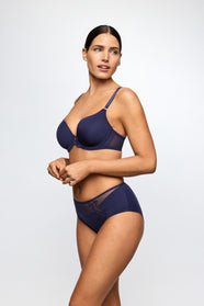 Linaa Evening Blue Padded Bra Heartshape