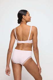 Milao Pastel Pink Padded Bra Heartshape