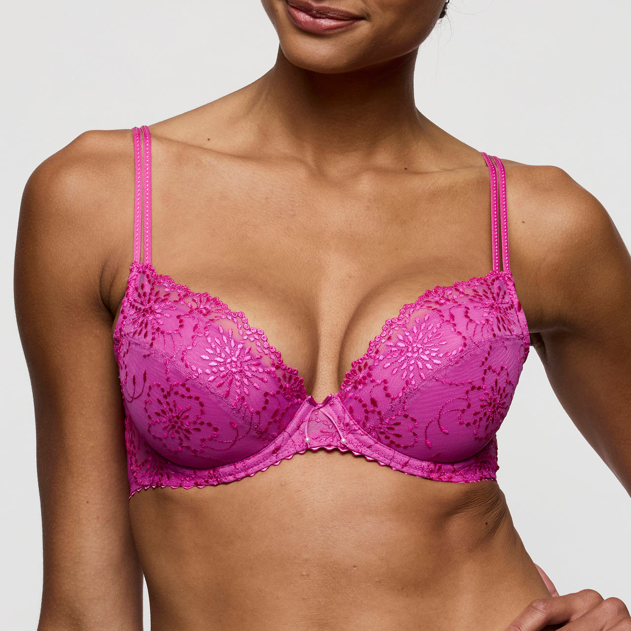 Jane Orchid Bliss Push-up Bra Removable Pads