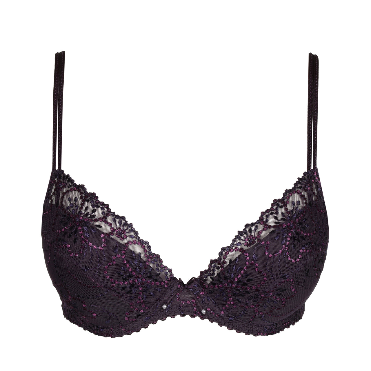 Jane Amethyst Push-up Bra Removable Pads