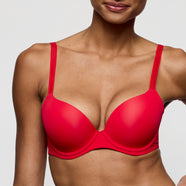 Louie True Red Push-up Bra