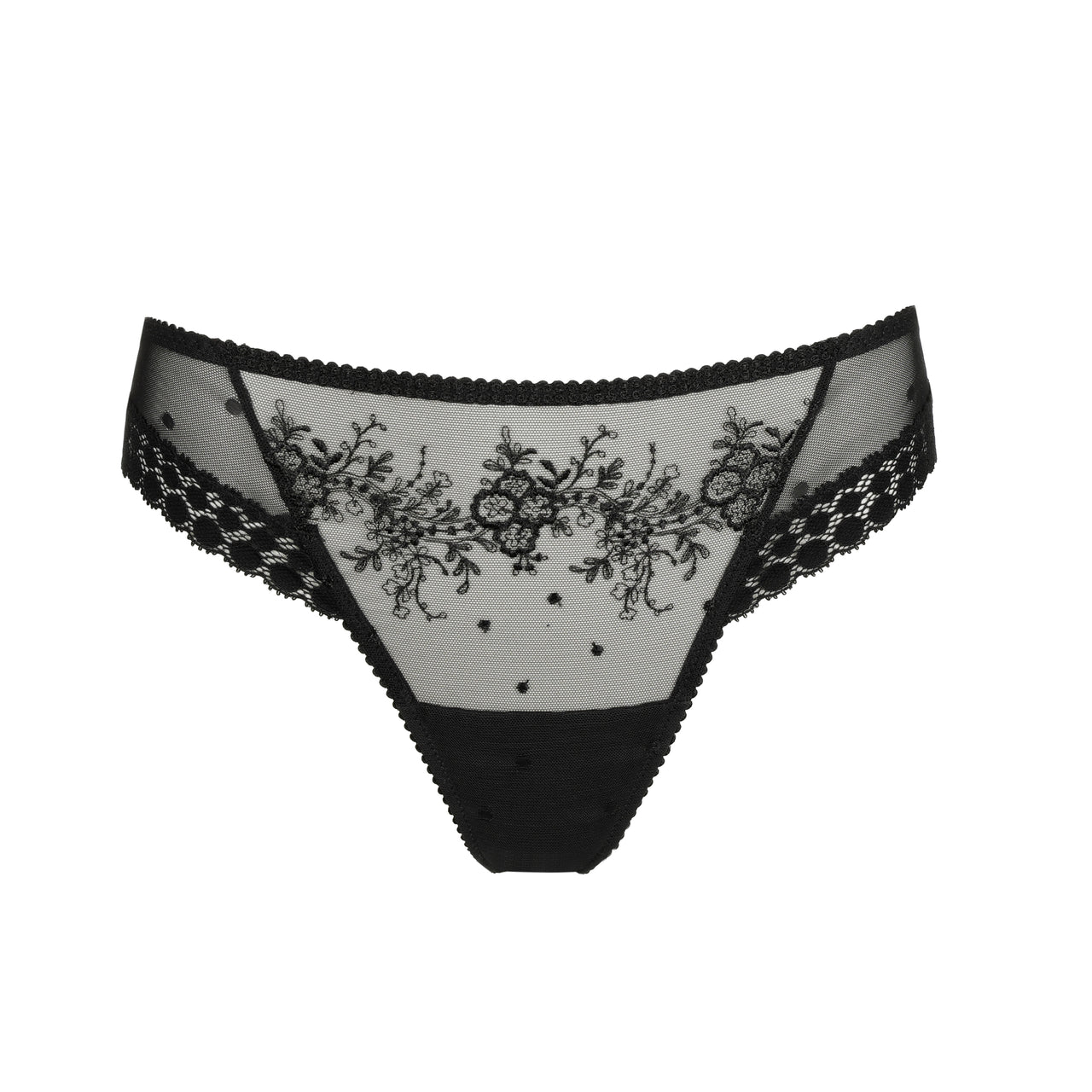Annaelle Black Thong