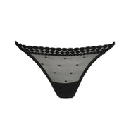 Annaelle Black Mini Thong