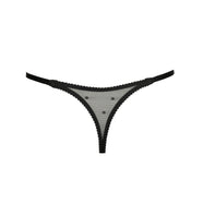 Annaelle Black Mini Thong